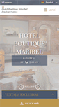 Mobile Screenshot of hotelmaribel.es
